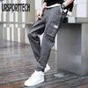 Lente en Herfst Streetwear Cargo Broek Heren Joggers Casual Broek Koreaanse Mode Sportbroek Losse Harembroek 211201