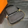 Retro Klasyczne Dicky0750 Złożone Torby Na Ramię Torebki Skórzane Sprzęgła Dla Kobiet Tłoczone Torebka Moda Chain Torebtes Lady Crossbody Torebka