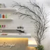 300cm big artificial trees plastic branches twig Tree branch Rattan Kudo Artificial Flowers Vines Home Wedding party Decoration 210624