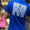 HAHAYULE-JBH Michael Scott Fun Run T-shirt unisex The Office TV Show Funny Tee Dunder Mifflin Shirt 210324