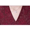 Party Dress Women Dark Red L-5XL Plus Storlek Långärmad Lace Es Spring Koreansk Elegant Mom Sexy V Neck Slim LR107 210531