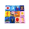 MOQ 100st Loteria Card Croc Charms Soft PVC Shoe Charm Accessories Decorations Custom Jibz For Clog Shoes Childrens Gift