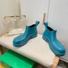 2022fad Enkel godisfärg Män Kvinnor Ankelstövlar Designer Low Heel Non-Slip Wear-Resistent Western Boot Top Quality Outdoor Wate
