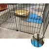 Cat CarriersCrates Houses Small Pet Pen Fence Combination Dogs Cage Puppy Playpen For Indoor Out Door Animal Liberal8246252