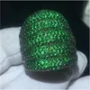 Luxo micro pave laboratório safira cz anel real preto ouro jóias noivado anéis de banda de casamento para mulheres masculino festa acessório2980428