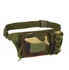 Outdoor Molle Gear Sac étanche Camouflage Cyclisme Camping Randonnée Mans Taille Sacs Sport Fanny Hip Pack Message Pouch Tactique Militaire Packs