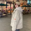 Misto lana da donna Cappotti e giacche invernali Moda donna Piumino spesso Parka Cappotto femminile Piumino oversize con cappuccio a bolle Abiti Harajuku 2