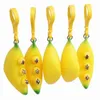 Banana Squeeze Keychain Finger Stress Relief Toy Vent Angst Toys Puzzle Children Gift3040412