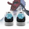 Diy Anime Fan Sneakers Sakonji Custom Demon Slayer Shoes Men's Lightweight Running Casual Knit Breathable