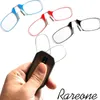 Óculos de leitura de óptica fina com case keychain Clear Frame 1.50 Leitores de força Óculos de sol anti-azul