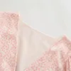 Dress Woman Pink Floral Mini Summer Women Ruched Casual Short Puff Sleeve Ruffle Ladies es 210519