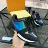 2021 Edição Homens Sneakers Top Multicolor Sapatos Demetra Esportes Casuais Borracha Sole Trainers com pacote completo Mostrar estilo cavalheiro sem barba