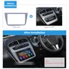 220 * 130mm Araba Radyo Fasya 2004 + Koltuk Altea Rhd Stereo Dashboard Otomatik Dağı Çerçeve Kurulum Paneli Kiti Trim