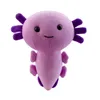 Bonito Animal Axolotl Brinquedo De Pelúcia Boneca Recheado Plushie Pulpos Pulpos pelúcia-macio Fronha-brinquedo Crianças Sala Cama Decoração Brinquedos Crianças Presente