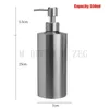 Liquid Soap Dispenser Bottle Stainless Steel Lotion Pump Bottles Kitchen Bathroom Shampoo Foam Dispensers 220ml 350ml 550ml