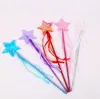 Party Stars Fairy Wand Princess Scepter favors Holiday Festives Halloween Christmas Performance Props Bag Filler Colorful