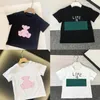 الأطفال قصيرة الأكمام تي شيرت إلكتروني الاطفال طفل رضيع فتاة قميص العلامات الصيف الأعلى تيز الملابس