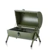 Bärbar Outdoor Brill Stove Full Set Charcoal Ugn Verktyg BBQ Grillar Tjockad Grill Picnic Charbroiler Hushåll