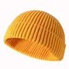 Bonnet/crâne casquettes hiver chaud mode femmes tricoté bonnet acrylique chapeau tricot crâne casquette pour hommes cadeaux accessoires quotidiens Delm22