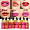 8 Fläschchen semipermanente Lippenstifte Korean Glow Lips Ampullen-Set Serumpigment BB-Creme-Set für Lipgloss MTS Mesotherapie