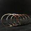 Miłość Bransoletka śrubokręta Banles Banles Man Man Gold Silver Rose Nail Bracelets Bransan Bransher Mashry Trend Klasyczny des186o