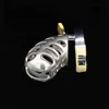 NXY Sex Chastity devices Stainless steel male anti falling ring chastity belt device penis sealing sleeve sex toy 1203