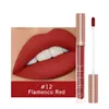 Whole Lip Gloss Liquid Lipstick Matte Lip Cosmetic Lightweight Glaze Long Lasting Tint Waterproof 12 Color Lips Make Up Tools5811217