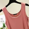 Plus Size Summer Loose Modal 2 Piece Set Casual Tank Top Shorts for Women Spring Homewear Modal Pajamas Set Soft Sleepwear X0526