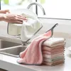 De plek!! Reinigingsdoeken Huis Keuken Huishoudelijke Wassen Doekdoeken Multifunctionele Microfibre Handdoek Schoonmaakdoek 2848 Q2