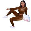 Damen Zweiteilige Hose Damenmode Streetwear Outfits 2 Set Damen Trainingsanzug Frühling Herbst Kleidung Kapuze Reißverschluss Langarm Mantel