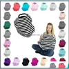 Mti-Use Stretchy Infinity Scarf Baby Car Seat Er Canopy Nursing Breastfeeding Shop Cart High Chair Drop Delivery 2021 Other Feeding Baby Ki