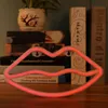 Strings Led Neon Sign Night Lights Lips Lips Lamp Wand Decor Licht USB Socket voor binnen kerst trouwfeest Kinderkamer Love Romanti9290903