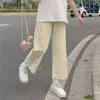 Japonês Doce Bonito Sweatpants Estilo Preppy Mulheres Amor Coração Impressão Lolita Lolita Pants Pants Meninas Kawaii Solto Calças Reta Y211115