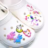 licorne croc breloques doux mignon Pvc chaussure breloque accessoires décorations personnalisé JIBZ pour sabot chaussures cadeau pour enfants