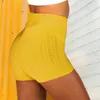 Mulheres capris verão yoga shorts um pedaços conjunto plus size s-2xl cor sólida calça curta fitness leggings casual esportes motociclista shorts dhl navio 4671