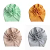 Färger bow gratis söt stor dhl hårband 18 hattar baby barn småbarn elastiska mössor turban huvud wraps bow-knot hår tillbehör 538 k220218898916