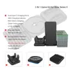 Kit di archiviazione 3 in 1 per console Xbox Series X Dual Dock di ricarica Supporto verticale Controller Controller Joystick Gioco