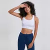 Survêtements LU88 femmes soutien-gorge de Sport impact léger imprimé Floral dos croisé soutien-gorge de Yoga Push Up course entraînement soutien-gorge sous-vêtements Fitness Sport haut