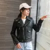 Women's Leather Women's & Faux Autumn 2022 Haining Jacket Motorcycle Wear Sheep Small Coat Short Special Price