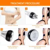 4 in 1 Cavitatie Systeem S-Shape Body Shaping Ultrasone Vacuüm Opheffing Afslank Machine