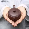 Китайский Yixing чайник горшок фиолетовый глиняный фильтр чайники ручной работы красота чайник чайной церемония поставки индивидуальные подарки 120мл 210621