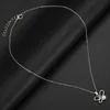 Earrings & Necklace Korean Simple Butterfly Moon Star Inlaid Pearl Ear Stud Women's Jewelry Sets Animal Necklaces Pendants Cute