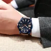 Marke Männer Leder Business Uhren Mode Quarz Armbanduhr Männliche Militäruhr Herrenuhr Relogio Masculino