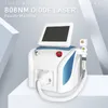 Machine d'épilation rapide au laser à diode pour tous les types de peau blanche foncée, réduction des poils