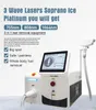 3 Wavelength 755 808 1064nm 600W Diode Laser Permanent painless effetctive Body Hair Removal Portable Laser Machine for Men and Women