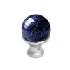 Wholesale Christmas Decorations Amethyst Cabinet Knobs Natural Stone Drawer and Pulls Handle for Dresser Drawers Wardrobe