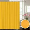 Shower Curtains Dafield Yellow Curtain Black And White Gray Navy Blue Art Bathroom Set Solid Color9862604