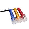 Autres accessoires pour fumeurs Broyeur d'herbes Lampe de poche conçoit un broyeur en alliage d'aluminium Smasher Broyeurs de tabac Chopper portatif 3 couleurs Accessoire de fumée