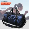 Outdoor Bags 448C Foldable Travel Duffel Bag Weekender With Shoes Compartment Men Women Waterproof Workout Sports Gym