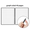 Tak Inteligentne wielokrotnego użytku Notebook A4 Crashable Wire Sketch Pads App Storage Office Rysunek Dzieci Prezent VIP Drop 210611